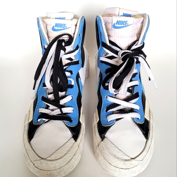 Nike Blazer Mid - Sacai White Black Legend Blue - Picture 4 of 15